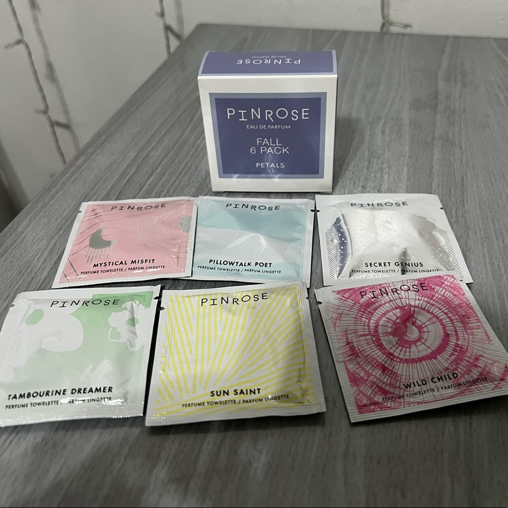 PINROSE EDP SAMPLE FALL 6 pack